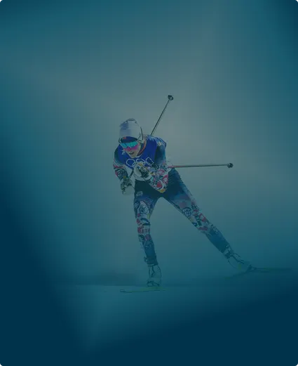 Background image cross-country-skiing