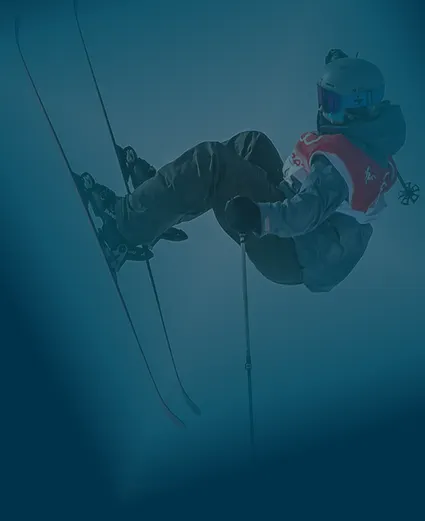 Background image freestyle-skiing