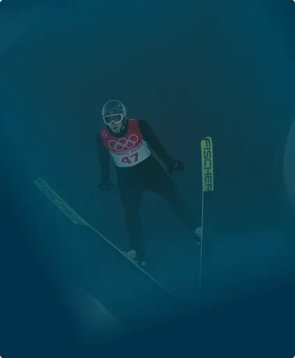 Background image ski-jumping